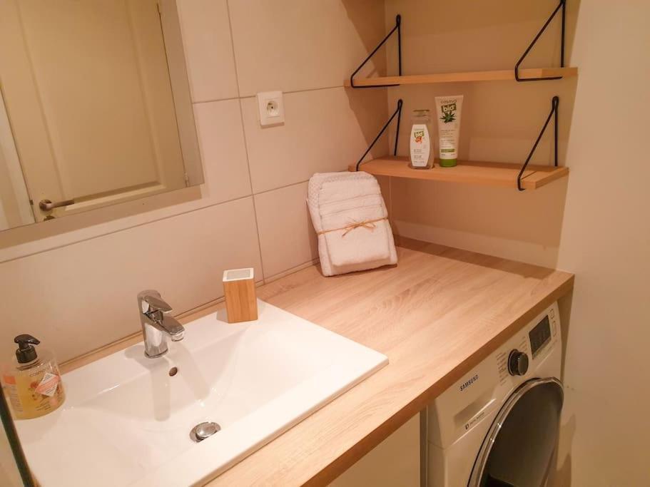 Spacieux Appartement Au Calme 15Min Sud De Lyon Proche Metro Et Gare Confluence Aquarium Gerland Oullins Exterior foto